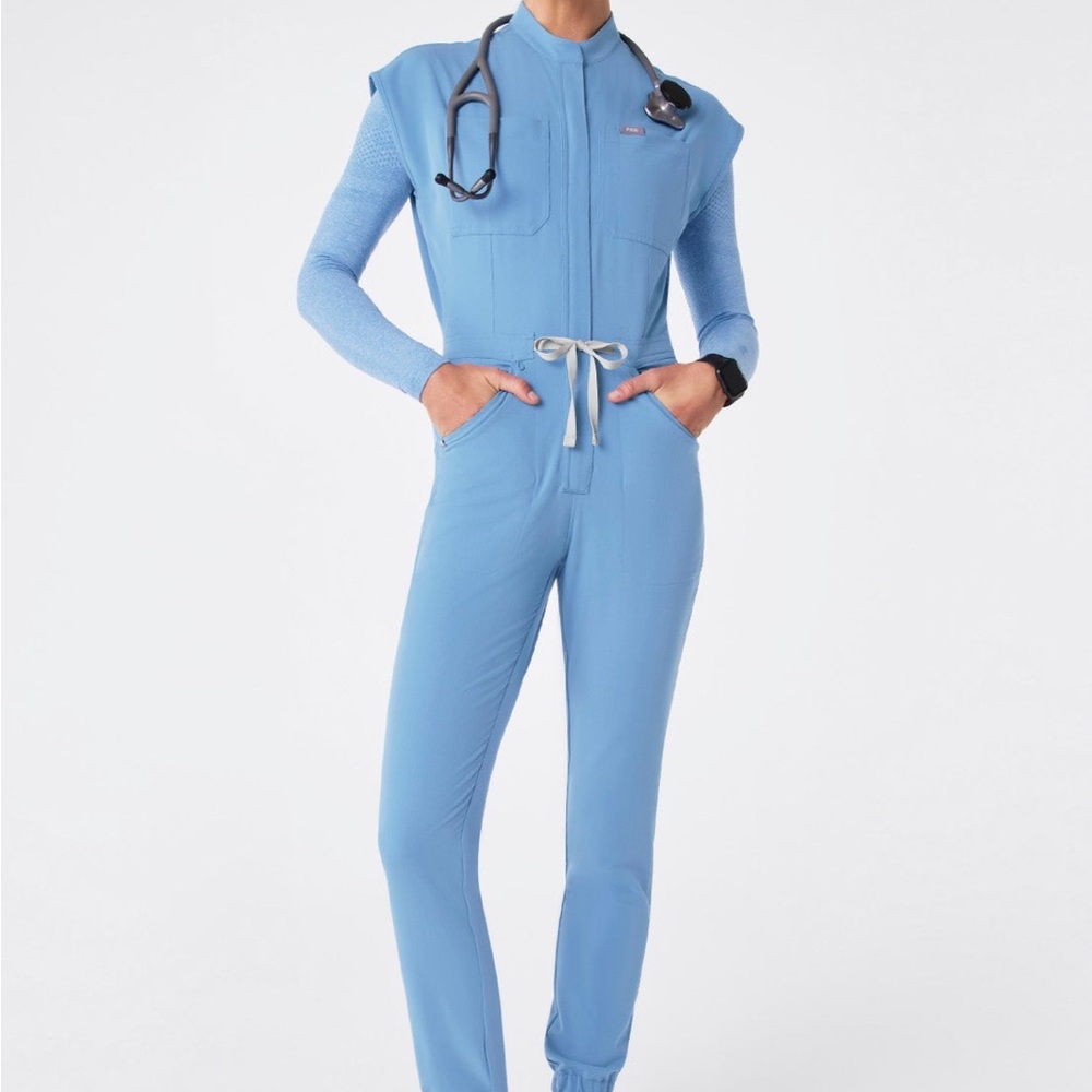 Figs Ceil Blue Jumpsuit